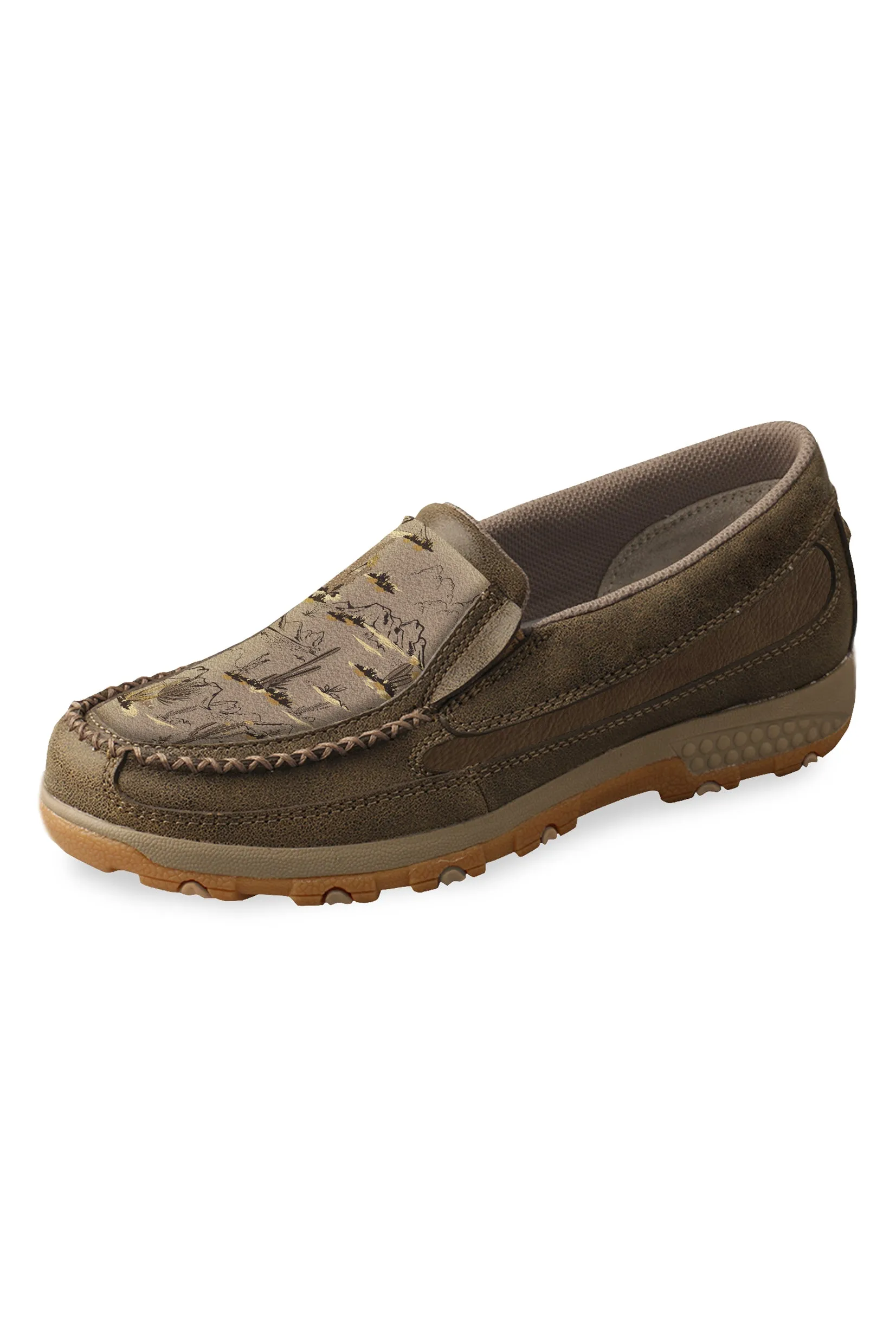 Twisted X Ladies Desert Scene Cellstretch Slip On Mocs - TCWXC0031