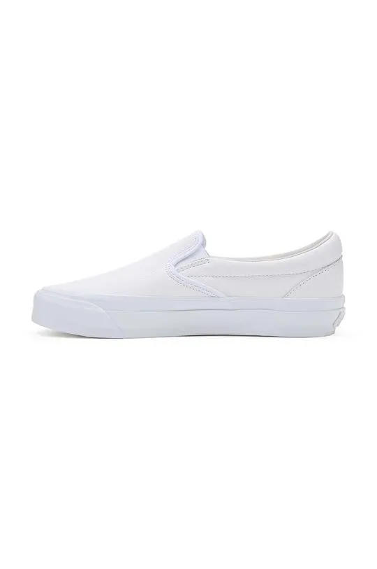 Vans leather plimsolls Premium Standards Slip-On Reissue 98 white color VN000CSEWWW1