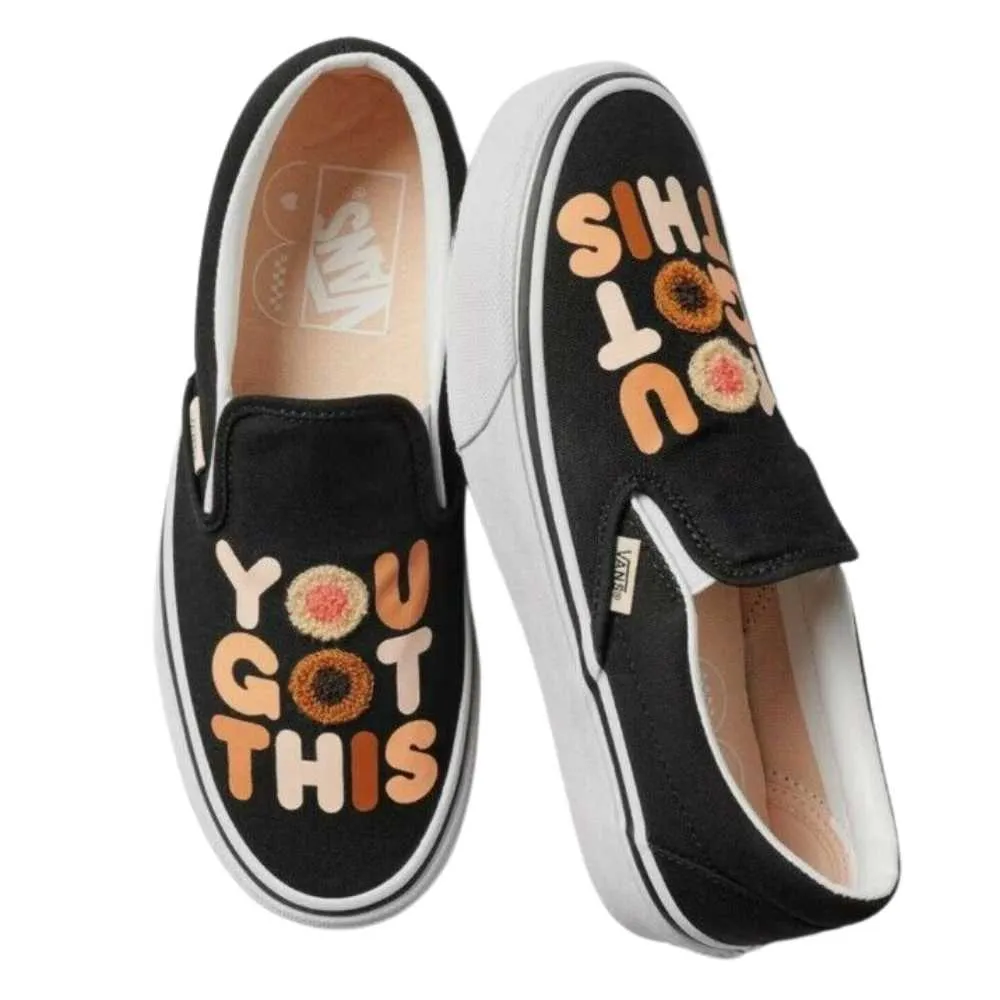 Vans 'You Got This' Breast Cancer Classic Slip-On